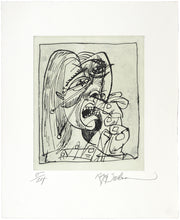 Load image into Gallery viewer, Ralph Steadman: Picasso 347 Suite Homage - Weeping Woman
