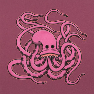 Craig Fisher: Popcorn Octopus Octograph [fuchsia]