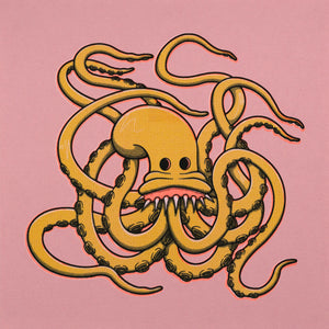 Craig Fisher: Popcorn Octopus Octograph [pink]