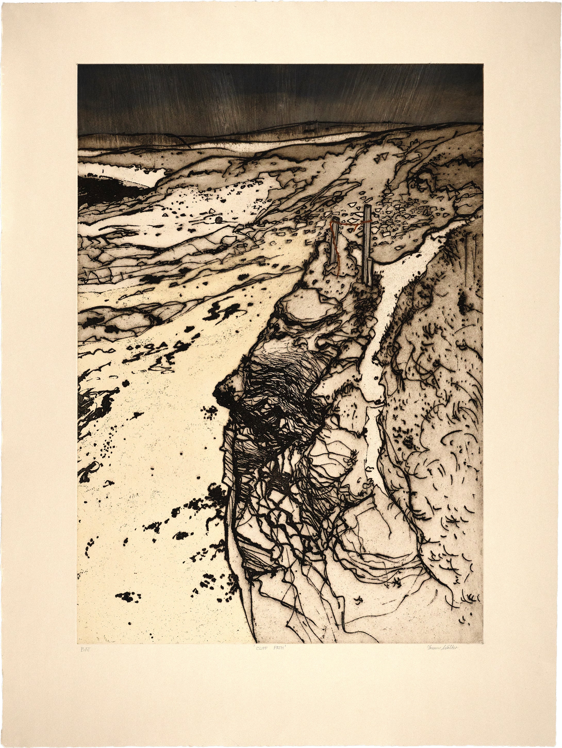 Frances Walker: Cliff Path