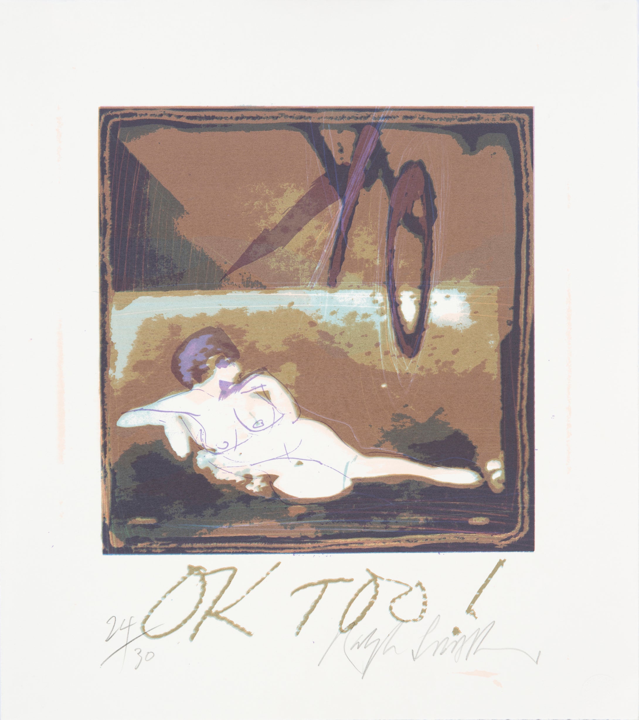 Ralph Steadman: Intimate Art Series - OK  Too!