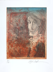 Ralph Steadman: Virginia Woolf III