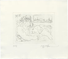Load image into Gallery viewer, Ralph Steadman: Picasso 347 Suite Homage - Minotaur