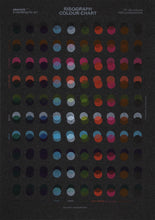 Load image into Gallery viewer, Peacock: Risograph Colour Chart (A5) - pack 2