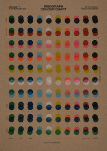Peacock: Risograph Colour Chart Set (18xA3)