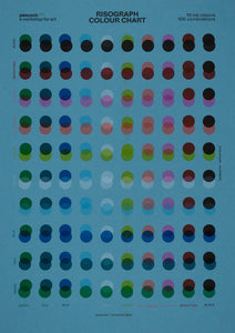 Peacock: Risograph Colour Chart Set (18xA3)