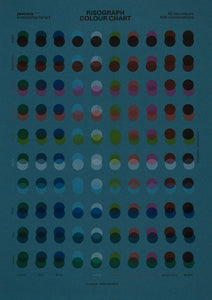 Peacock: Risograph Colour Chart Set (18xA3)