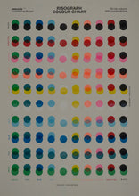 Load image into Gallery viewer, Peacock: Risograph Colour Chart Set (18xA3)