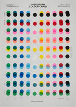Load image into Gallery viewer, Peacock: Risograph Colour Chart Set (18xA3)