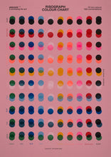 Load image into Gallery viewer, Peacock: Risograph Colour Chart Set (18xA3)