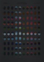 Load image into Gallery viewer, Peacock: Risograph Colour Chart Set (18xA3)