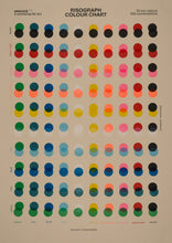 Load image into Gallery viewer, Peacock: Risograph Colour Chart Set (18xA3)