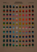 Load image into Gallery viewer, Peacock: Risograph Colour Chart Set (18xA3)