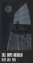 Load image into Gallery viewer, Tom Hammick: Tall Ships Aberdeen - Set Sail by Moonlight