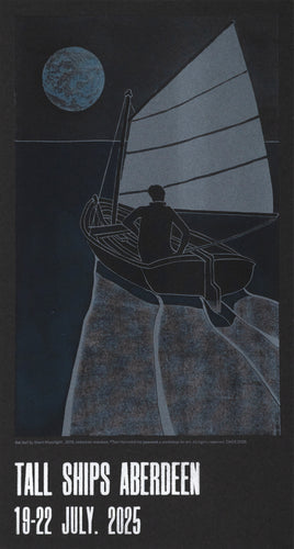 Tom Hammick: Tall Ships Aberdeen - Set Sail by Moonlight