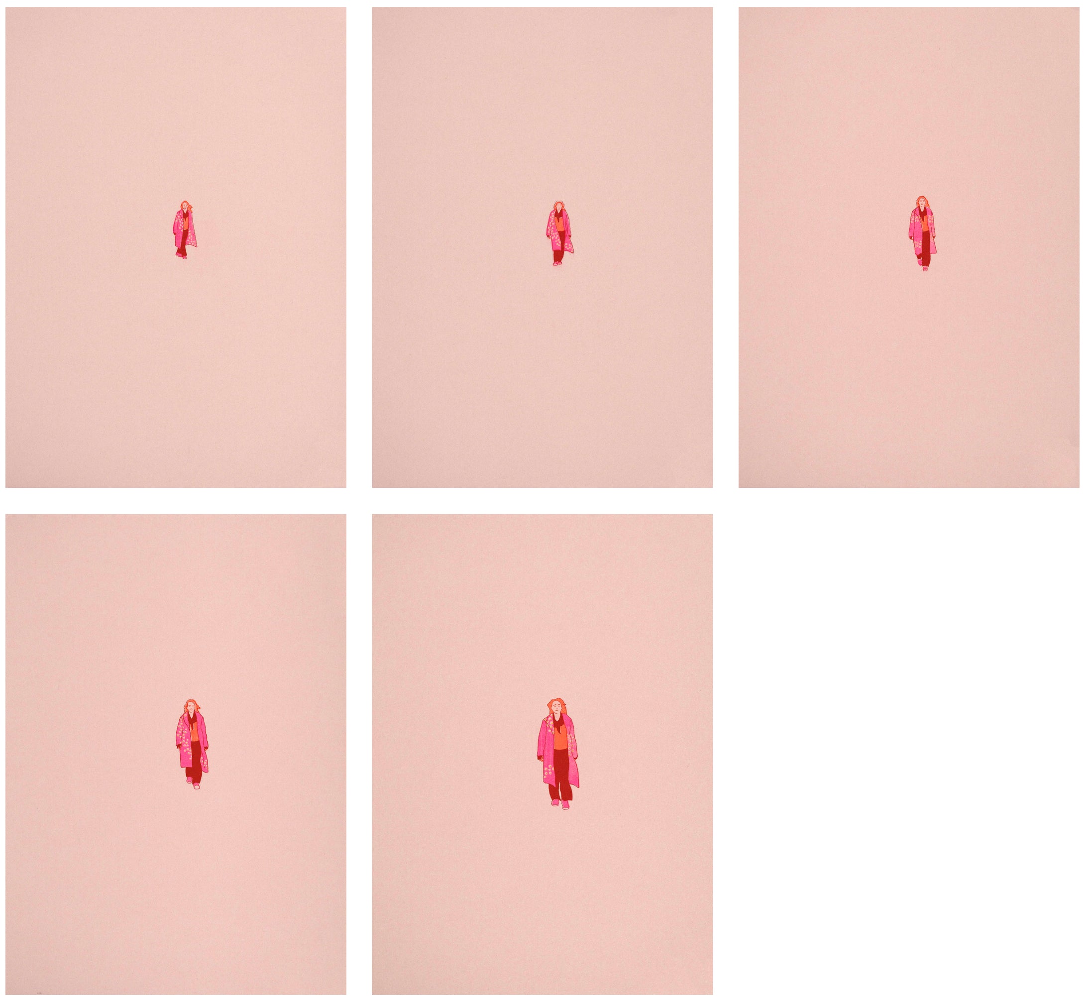 Verity MacBride: Back and Forth #7 - #11 [set of 5 prints]