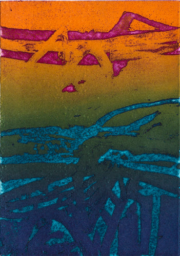 Barbara Rae: Orgiva 2