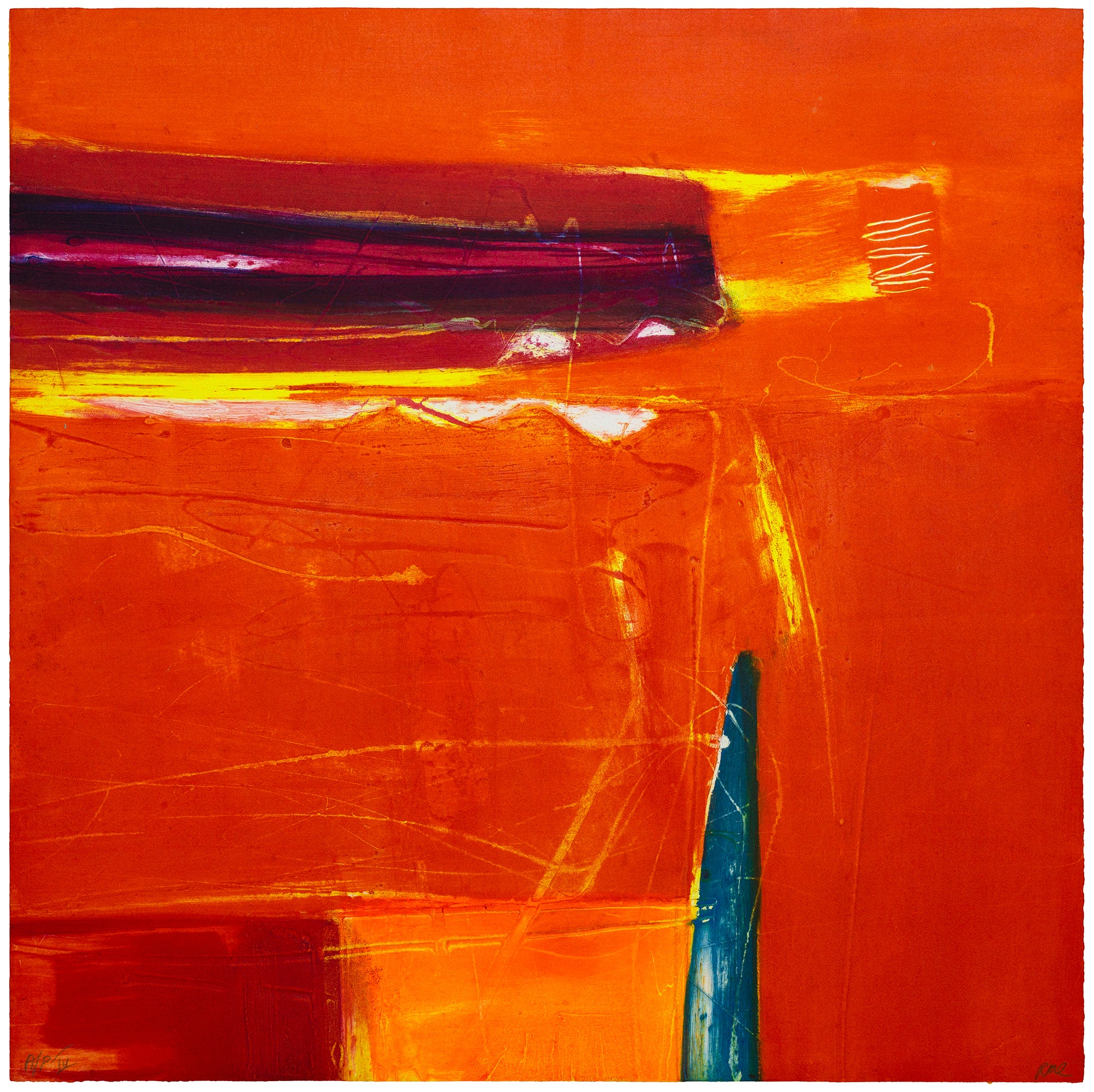 Barbara Rae: Red Sanctuary