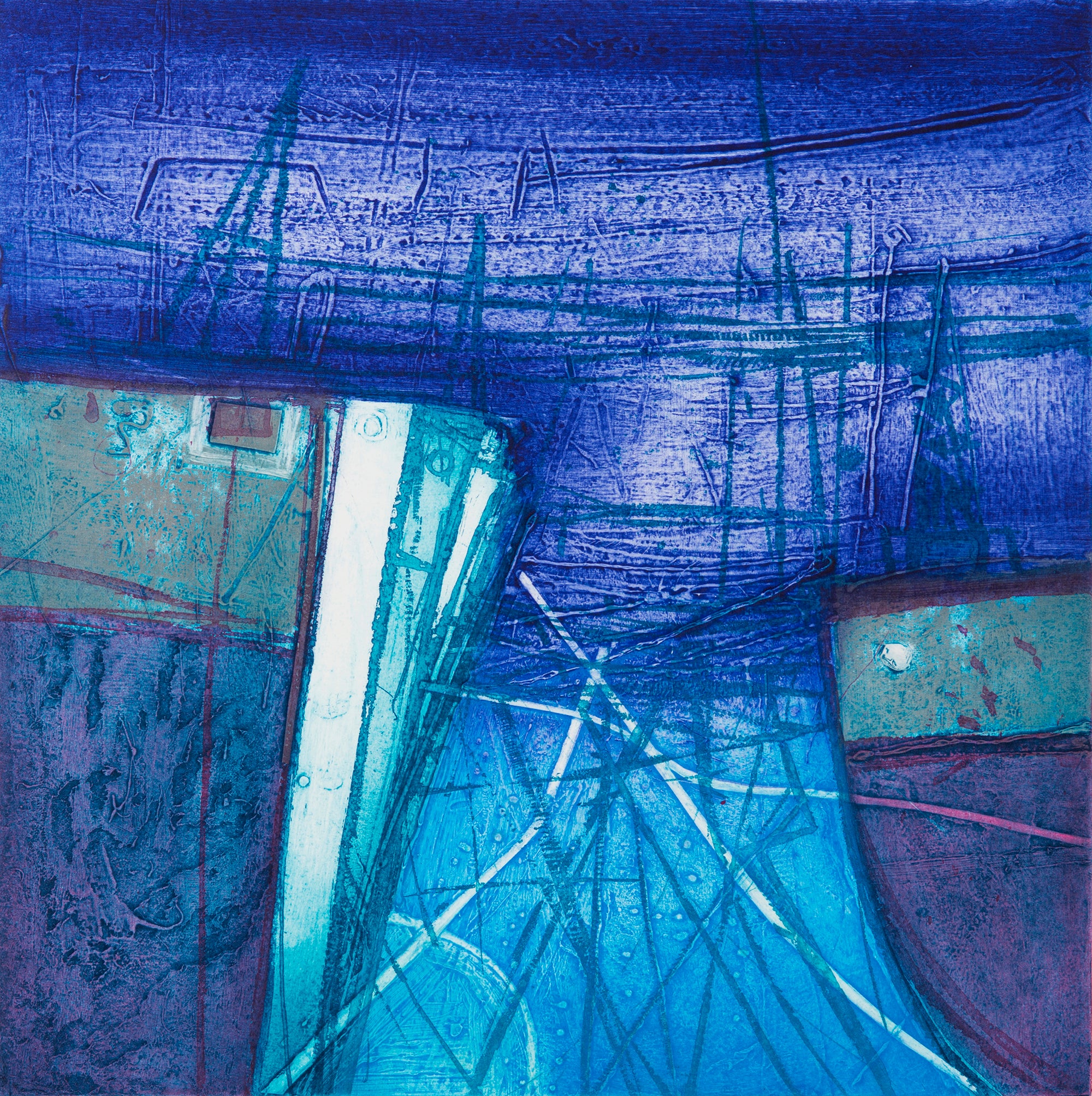 Barbara Rae: Winter Harbour