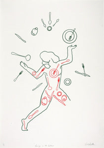 Carla Smith: Dancing in the Kitchen (Red)