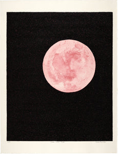 Clive Ramage: Glitter Moon – Pink