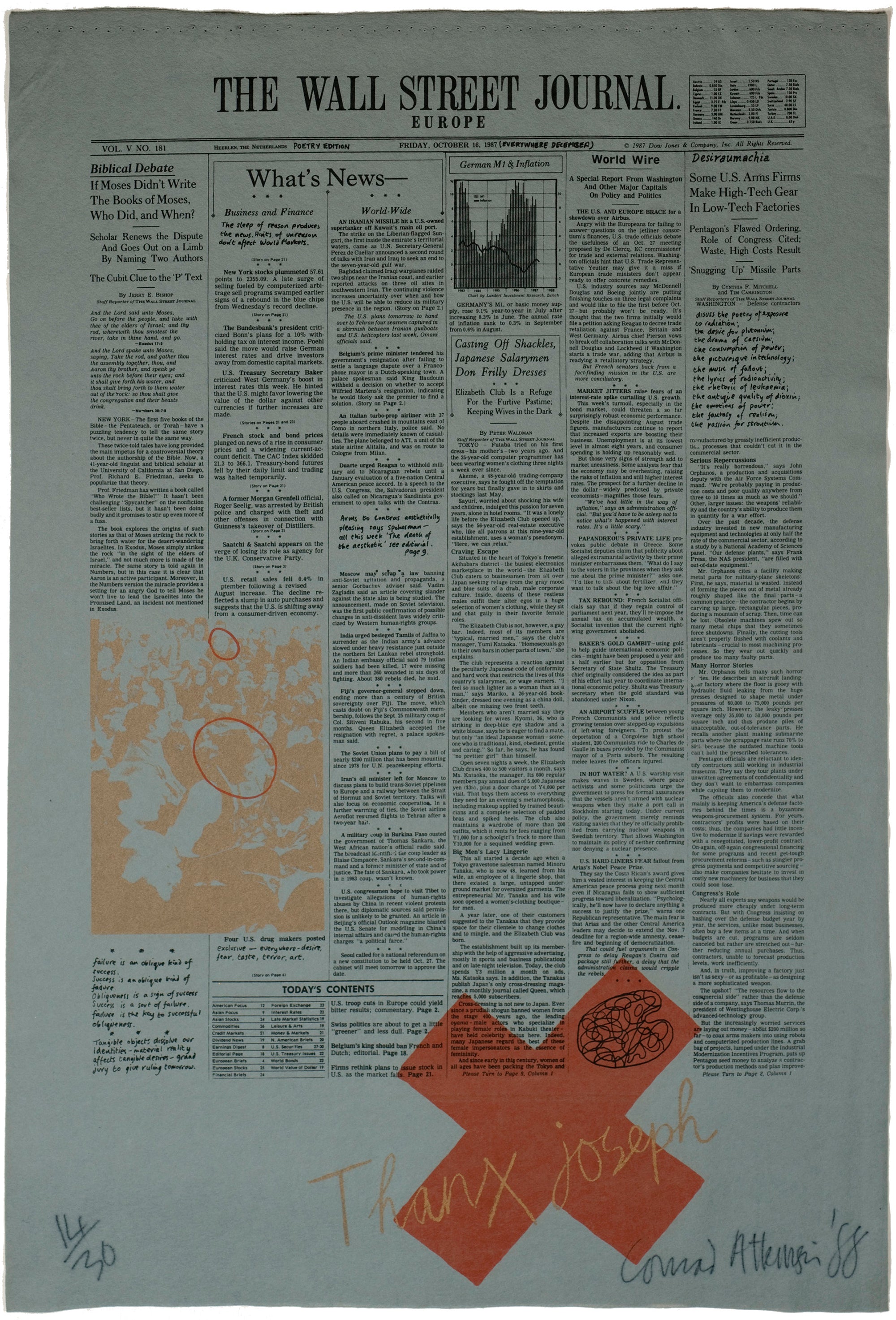 Conrad Atkinson: Thanx Joseph