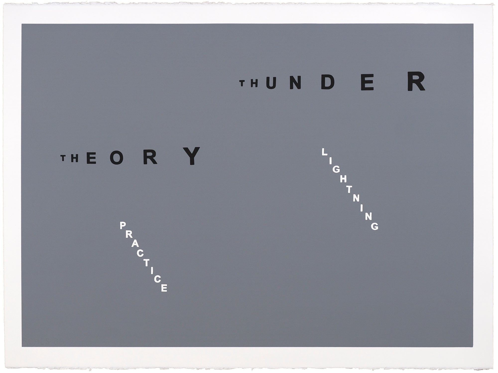 David Bellingham: THEORY/PRACTICE/THUNDER/LIGHTNING