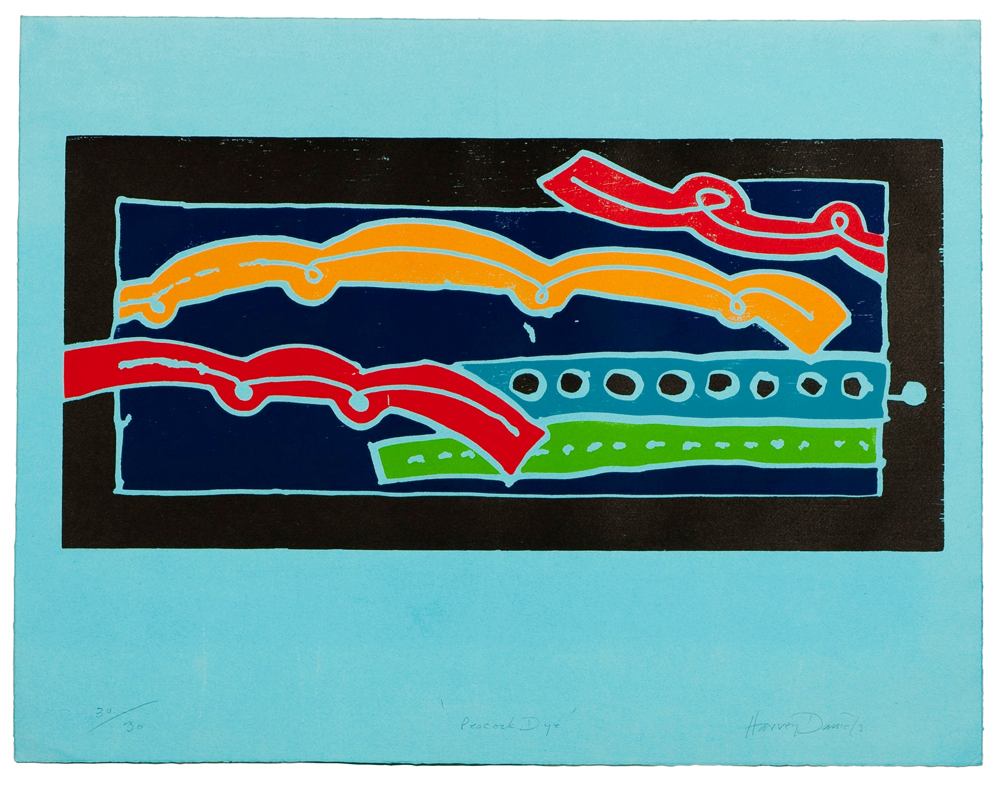 Harvey Daniels: Peacock Dye