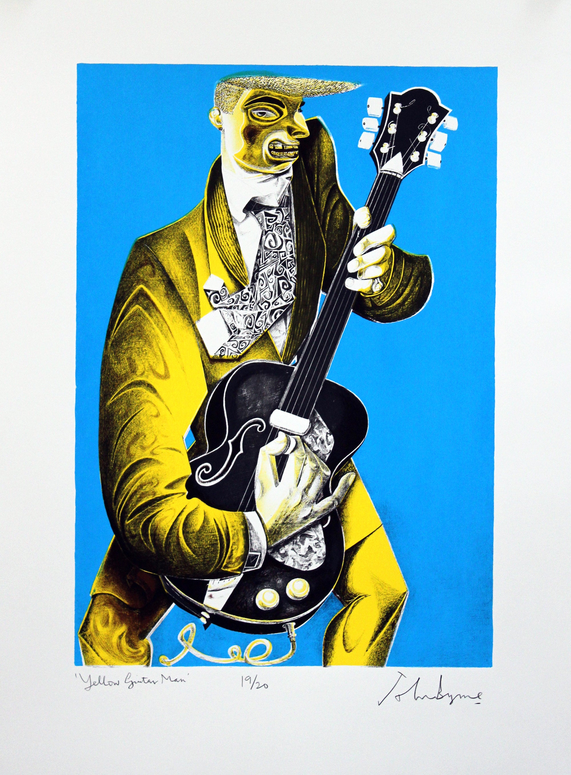 John Byrne: Yellow Guitar Man