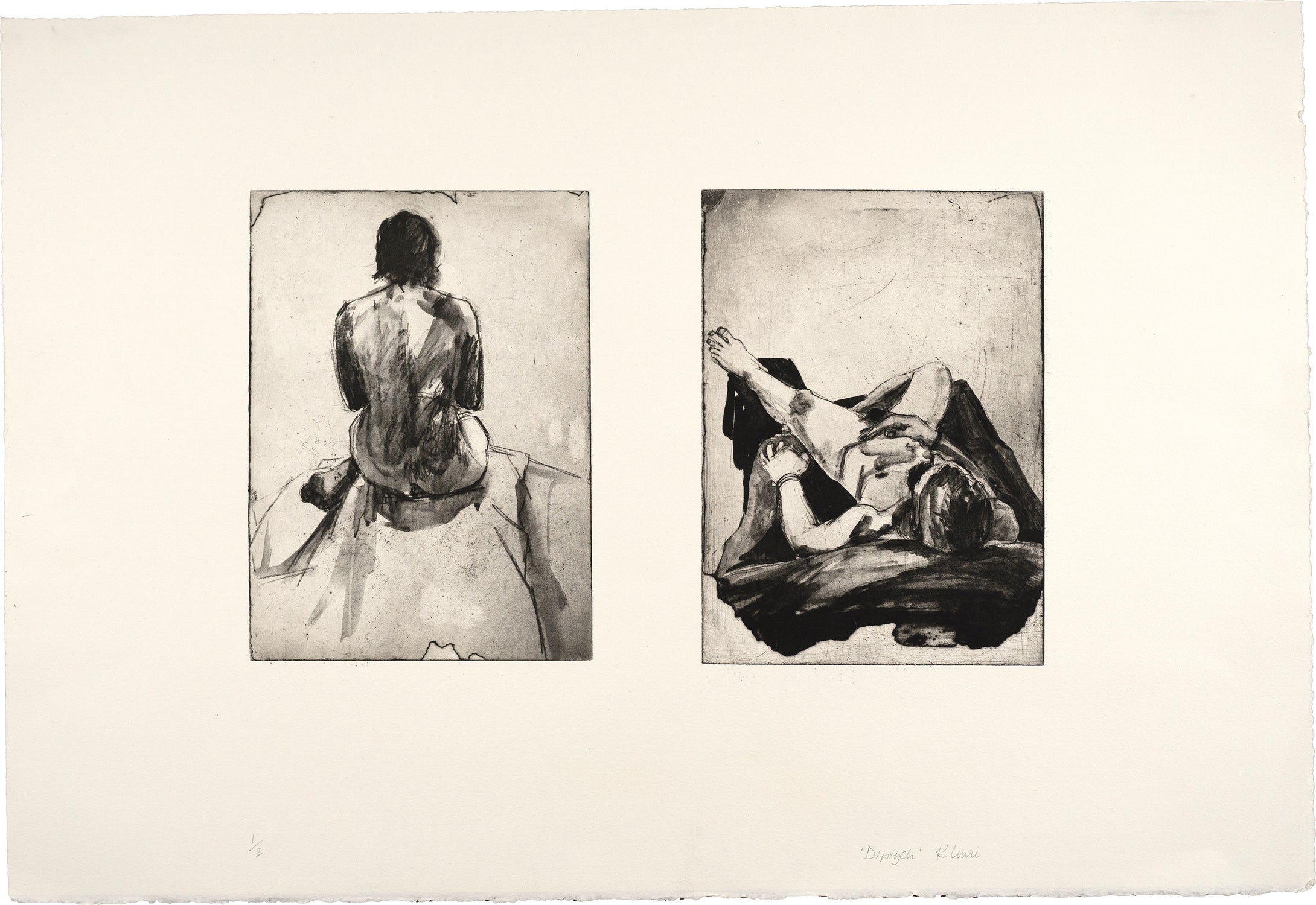 Kathleen Cowie: Diptych