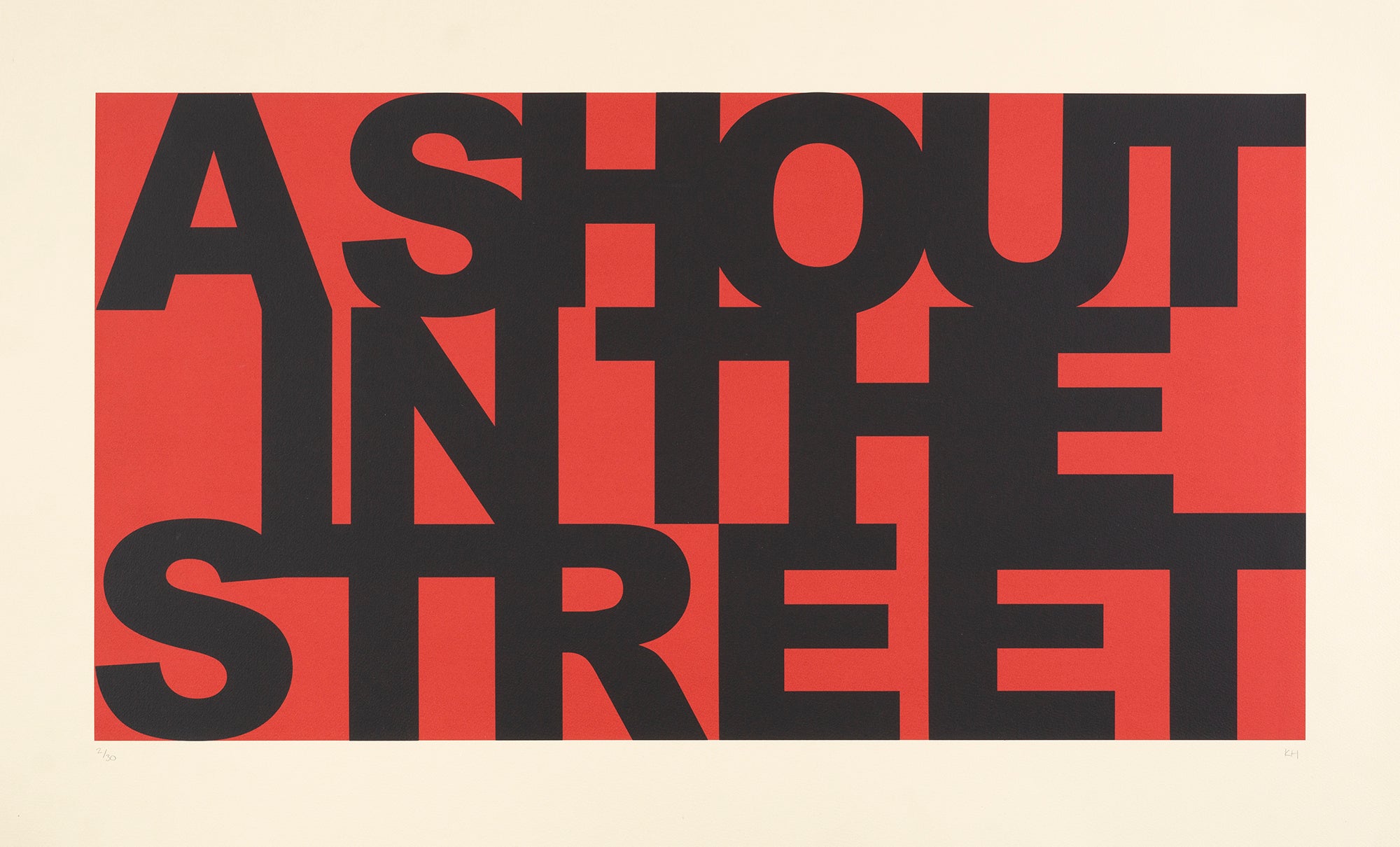 Kenny Hunter: A Shout In The Street