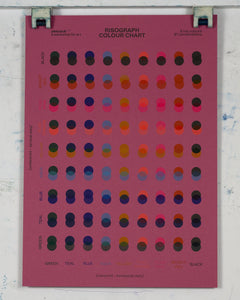 Peacock: Risograph Colour Chart Set (19xA3)