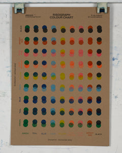 Peacock: Risograph Colour Chart Set (19xA3)