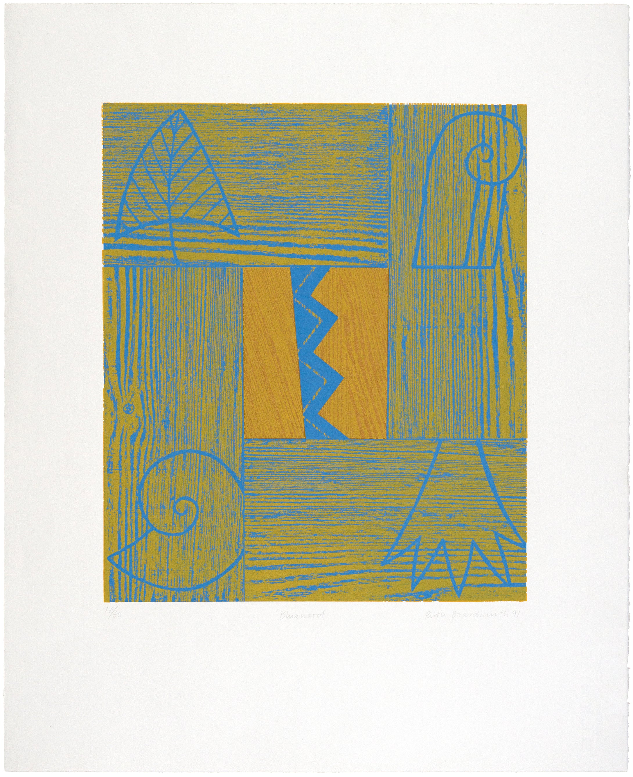 Ruth Beardsworth: Blue Wood