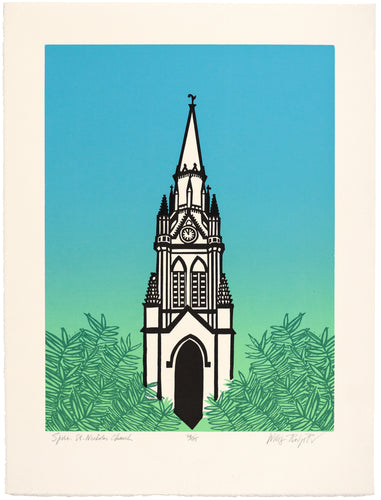 Willie Rodger: Spire, St. Nicholas Church